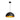 Pendant lamp RENDL CARISSIMA 1 x E27 15W black