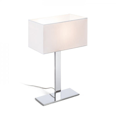 Table lamp RENDL PLAZA 1 x E27 15W white