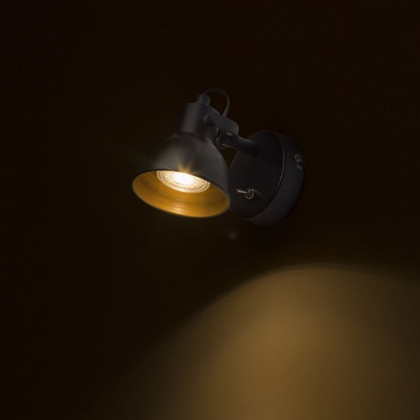 Accent wall lamp RENDL ROSITA 1 x GU10 9W black