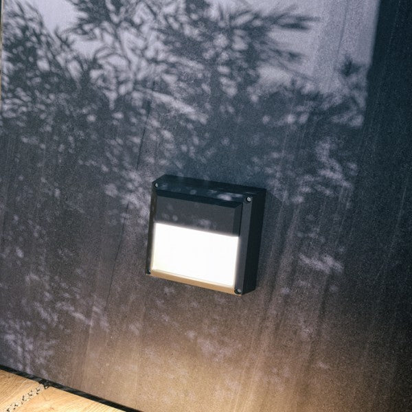 Outdoor wall light RENDL DELTA 1 x GX53 9W grey