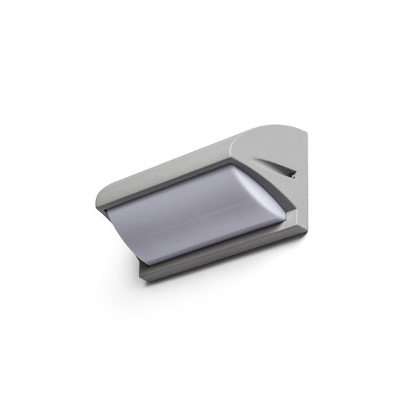 Outdoor wall light RENDL MORA 1 x E27 15W silver grey
