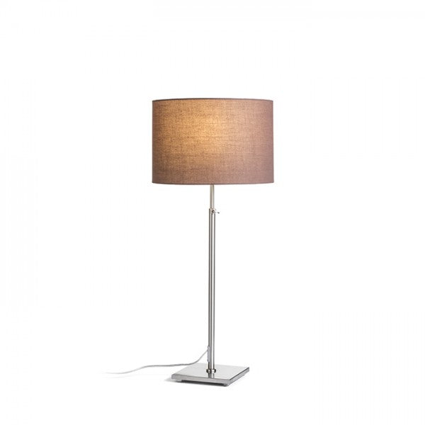 Table lamp RENDL EDIKA 1 x E27 15W brown