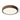 Flush mount lamp RENDL HUE 1 x LED 24W 3000K dark walnut