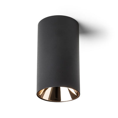 Flush mount lamp RENDL CANTO 1 x GU10 8W black