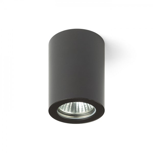 Flush mount lamp RENDL LOLA 1 x GU10 15W black
