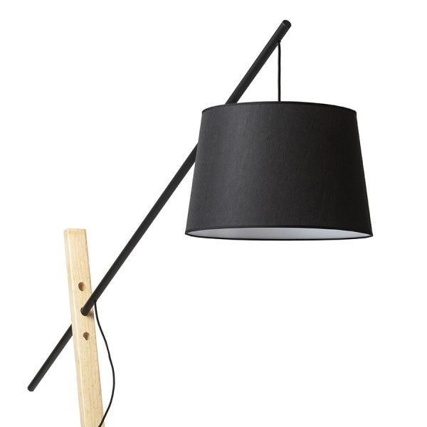 Floor lamp RENDL DANTE 1 x E27 15W black