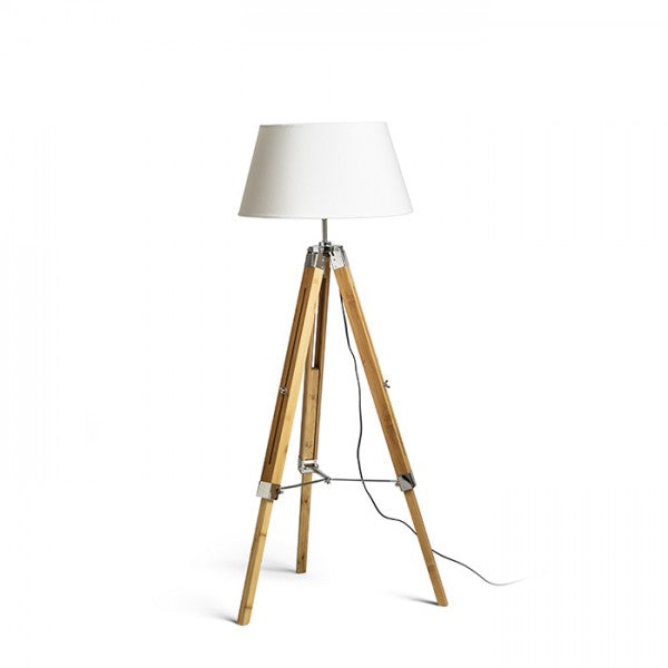 Floor lamp RENDL ALVIS/AMBITUS 1 x E27 15W white