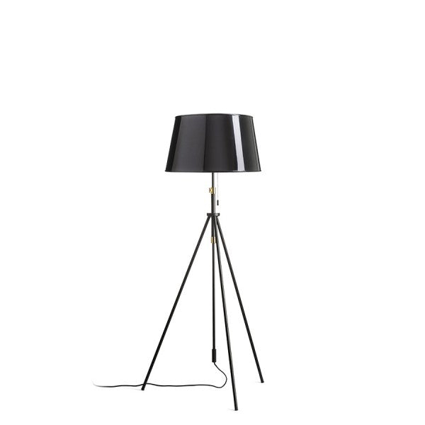 Floor lamp RENDL LUTON/RIDICK 1 x E27 15W black