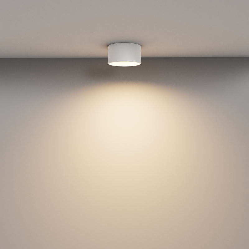 Maytoni Vega 1L ceiling spotlight, black LED D 12cm