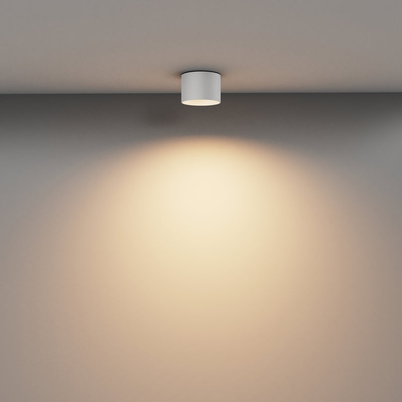 Maytoni Vega 1L ceiling spotlight, black LED D 9cm