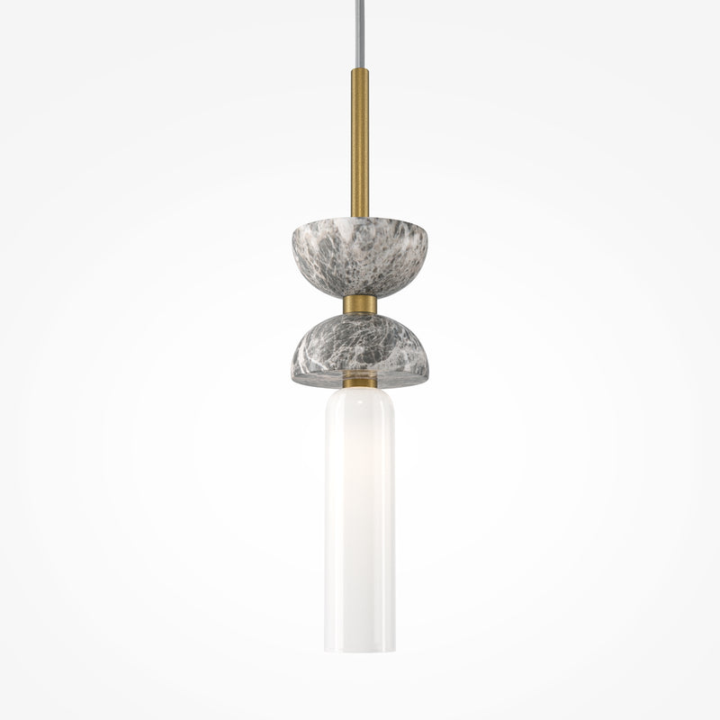 Maytoni Kyoto 1L pendant lamp, black G9 D 10cm