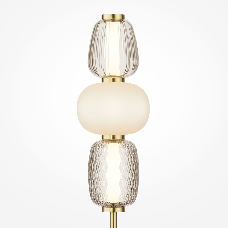 Lampe de table Maytoni Pattern 1L, chrome LED D 18cm