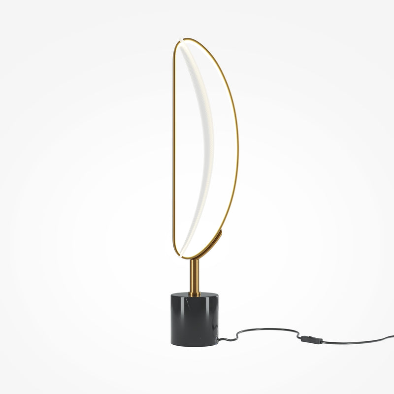 Lampe spécialisée Maytoni Breeze 1L, laiton LED H 63,1cm