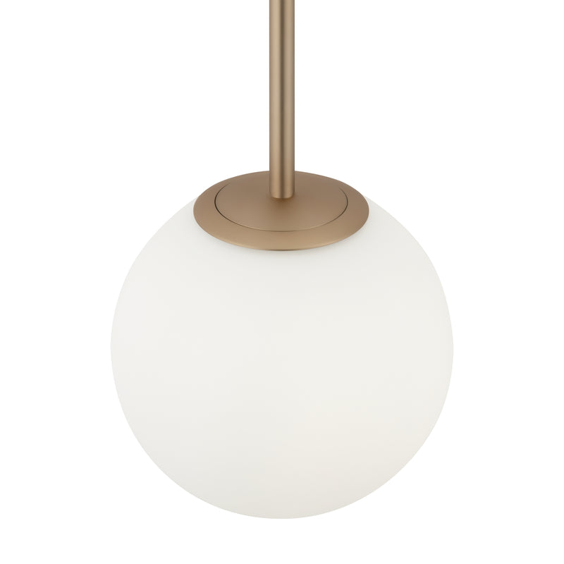 Maytoni Basisvorm 1L hanglamp, goud E14 D 18cm