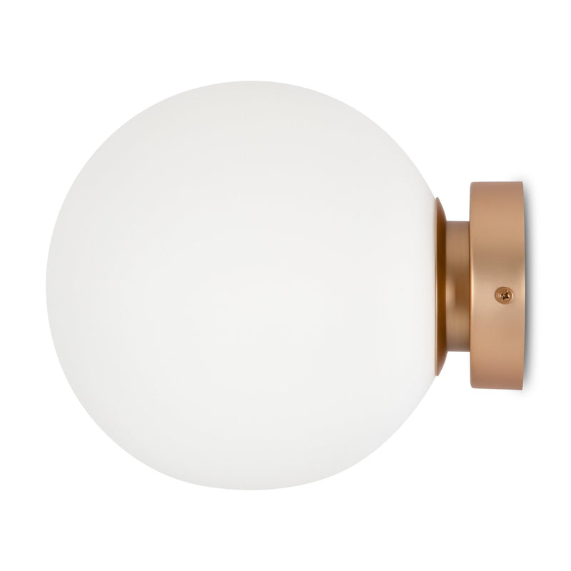 Maytoni Basic form 1L washer sconce lamp, gold E14 D 15cm