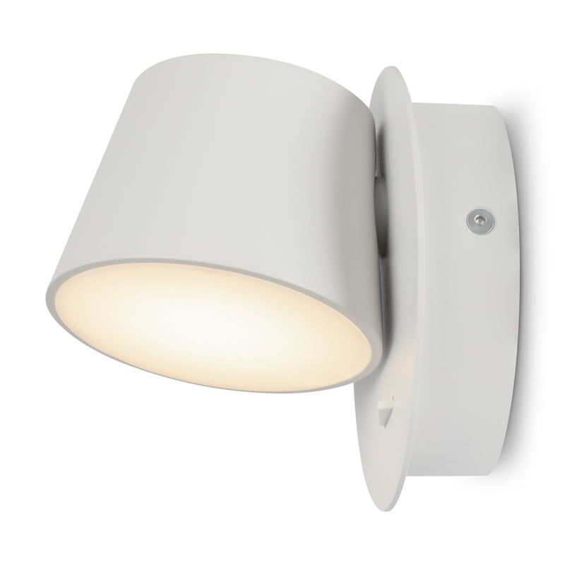 Maytoni Pixel 1L-wastafellamp, zwarte LED D 12 cm