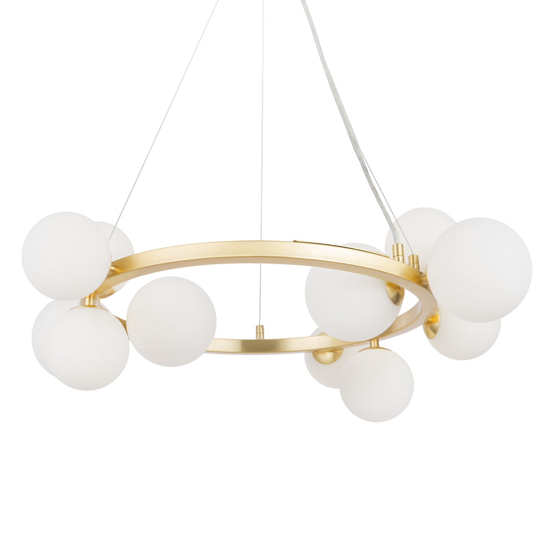 Maytoni Dallas 11L hanglamp, zwart G9 D 67cm