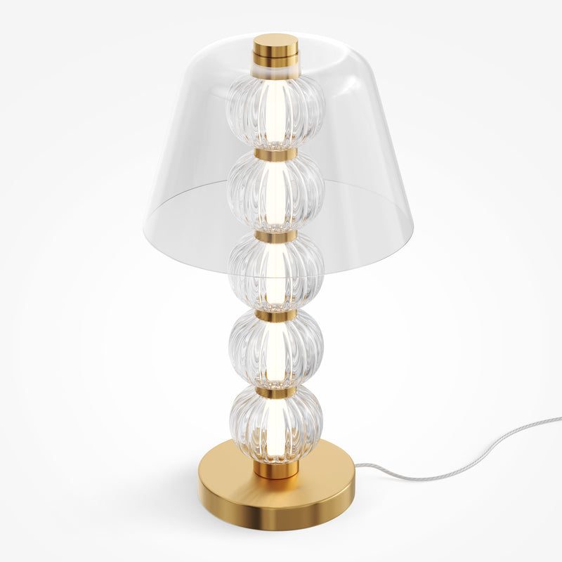 Lampe de table Maytoni Amulet 1L, or LED D 25cm