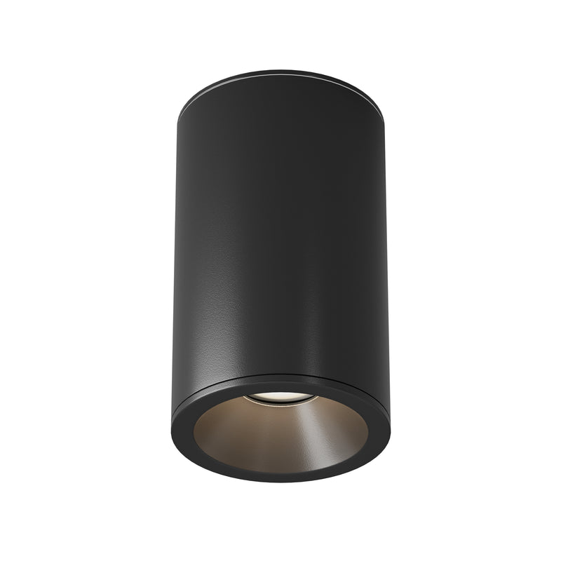 Maytoni Zoom 1L ceiling spotlight, black GU10 D 6.5cm