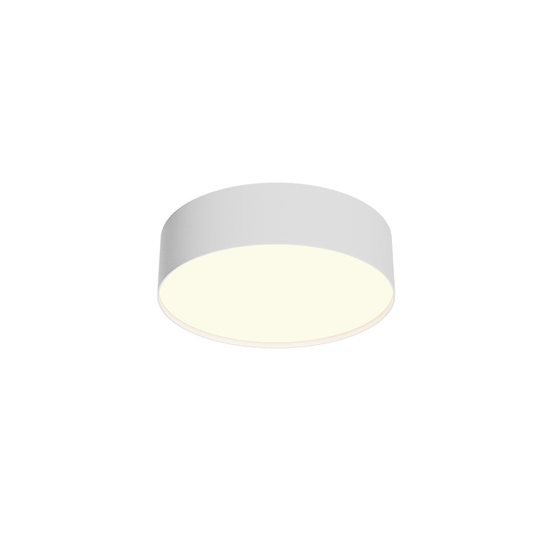 Maytoni Zon 1L flush mount ceiling lamp, white LED D 22cm