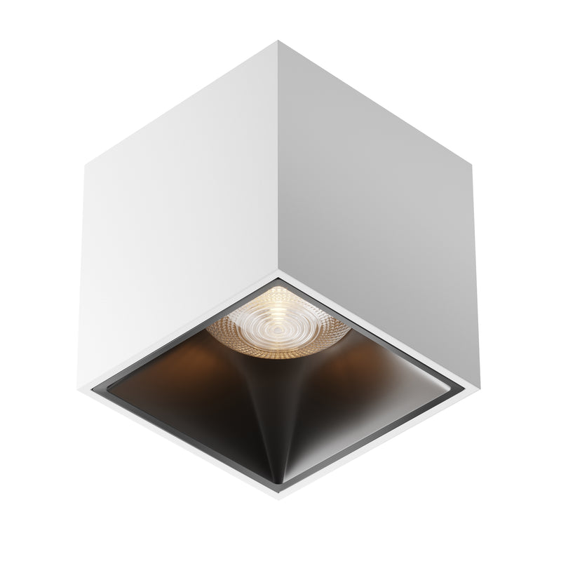 Maytoni Alfa LED 1L ceiling spotlight, white LED H 7cm