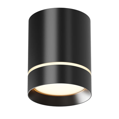 Maytoni Orlo 1L ceiling spotlight, black LED D 7.9cm