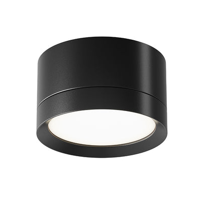 Maytoni Hoop 1L ceiling spotlight, black GX53 D 8.5cm