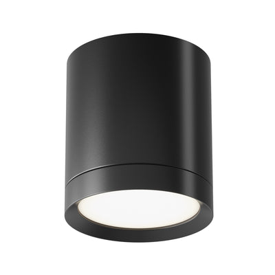 Maytoni Hoop 1L ceiling spotlight, black GX53 D 8.5cm