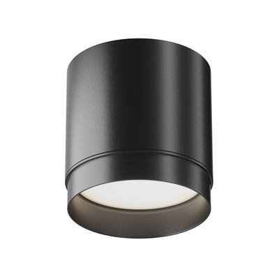 Maytoni Polar 1L ceiling spotlight, black GX53 D 8.2cm