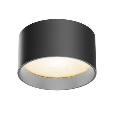 Maytoni Vega 1L ceiling spotlight, black LED D 14cm