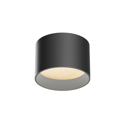 Maytoni Vega 1L ceiling spotlight, black LED D 9cm