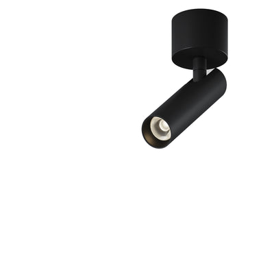 Maytoni Focus T 1L ceiling spotlight, black LED D 3cm