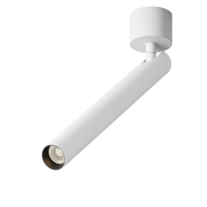 Maytoni Focus T 1L ceiling spotlight, white LED D 3cm