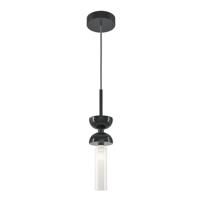 Maytoni Kyoto 1L pendant lamp, black G9 D 10cm