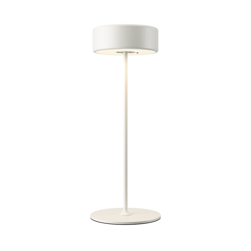 Maytoni AI Collaboration 1L table lamp, white LED D 12cm