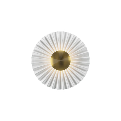 Maytoni Fiore 1L washer sconce lamp, brass LED D 30cm