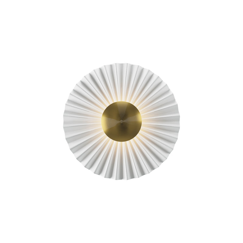 Maytoni Fiore 1L washer sconce lamp, brass LED D 30cm