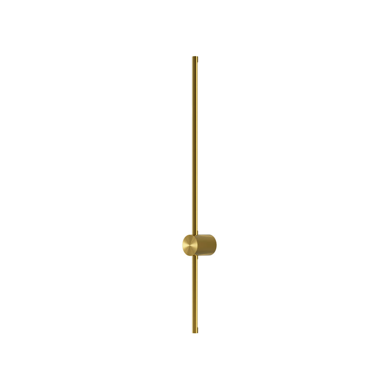 Maytoni Light stick 1L wall sconce lamp, brass LED H 90cm