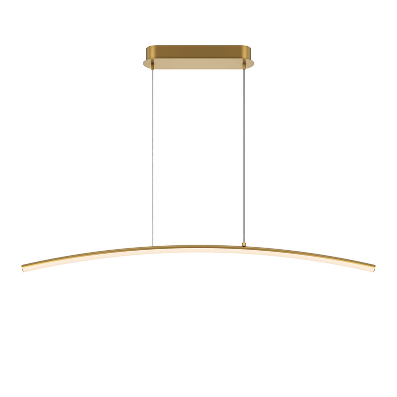 Maytoni Light Reflection 1L track lighting lamp, brass LED H 305.7cm