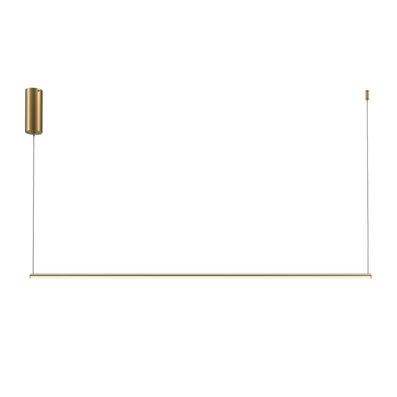 Maytoni Halo 1L track lighting lamp, brass LED H 316.7cm