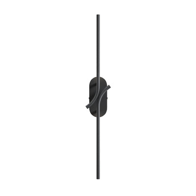 Maytoni Renaissance 1L wall sconce lamp, black LED H 63cm