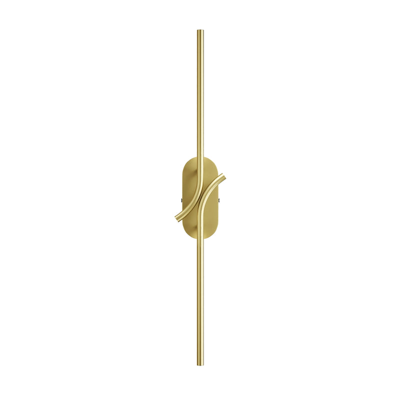 Maytoni Renaissance 1L wall sconce lamp, brass LED H 63cm