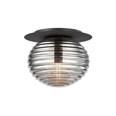 Maytoni Reels 1L ceiling lamp, black E27 D 35cm