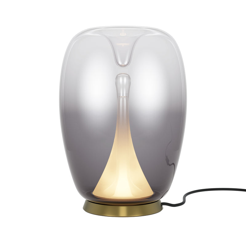 Maytoni Splash 1L table lamp, gold LED D 20cm