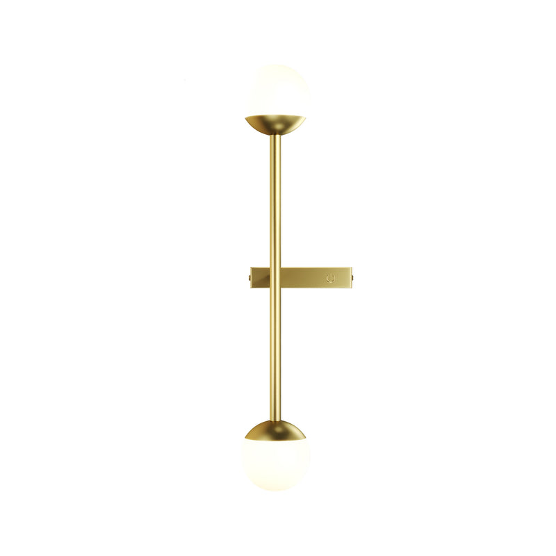 Maytoni Touch 1L wall sconce lamp, brass LED H 48cm