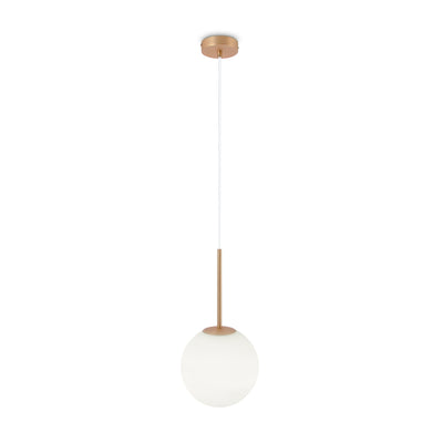 Maytoni Basic form 1L pendant lamp, gold E14 D 20cm