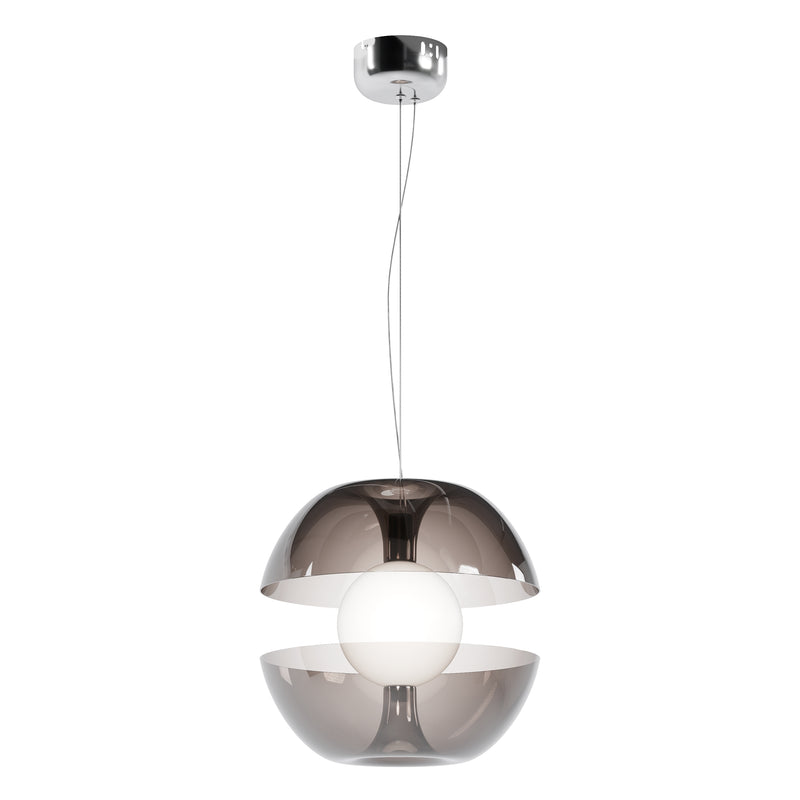 Maytoni Rebel 1L pendant lamp, chrome LED D 30.2cm