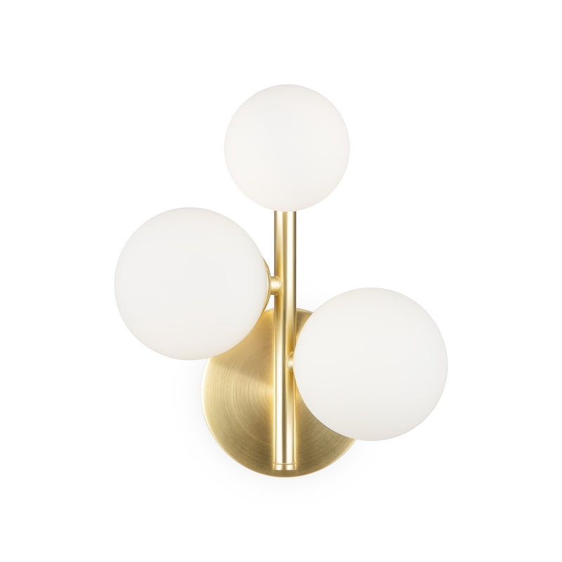 Maytoni Dallas 3L wall sconce lamp, gold G9 H 26cm