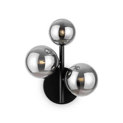 Maytoni Dallas 3L wall sconce lamp, black G9 H 26cm