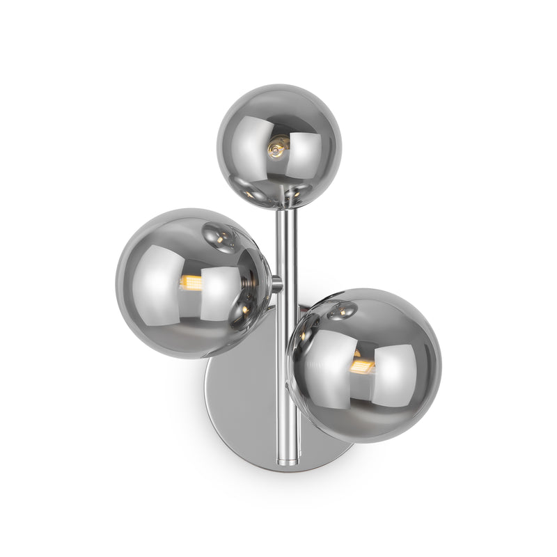 Maytoni Dallas 3L wall sconce lamp, chrome G9 H 26cm